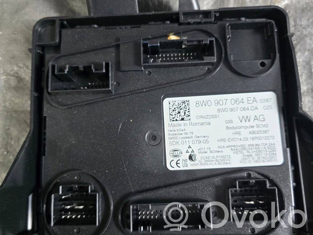 Mukavuusmoduuli   8W0907064EA,8W0907064DA,5DK01107905