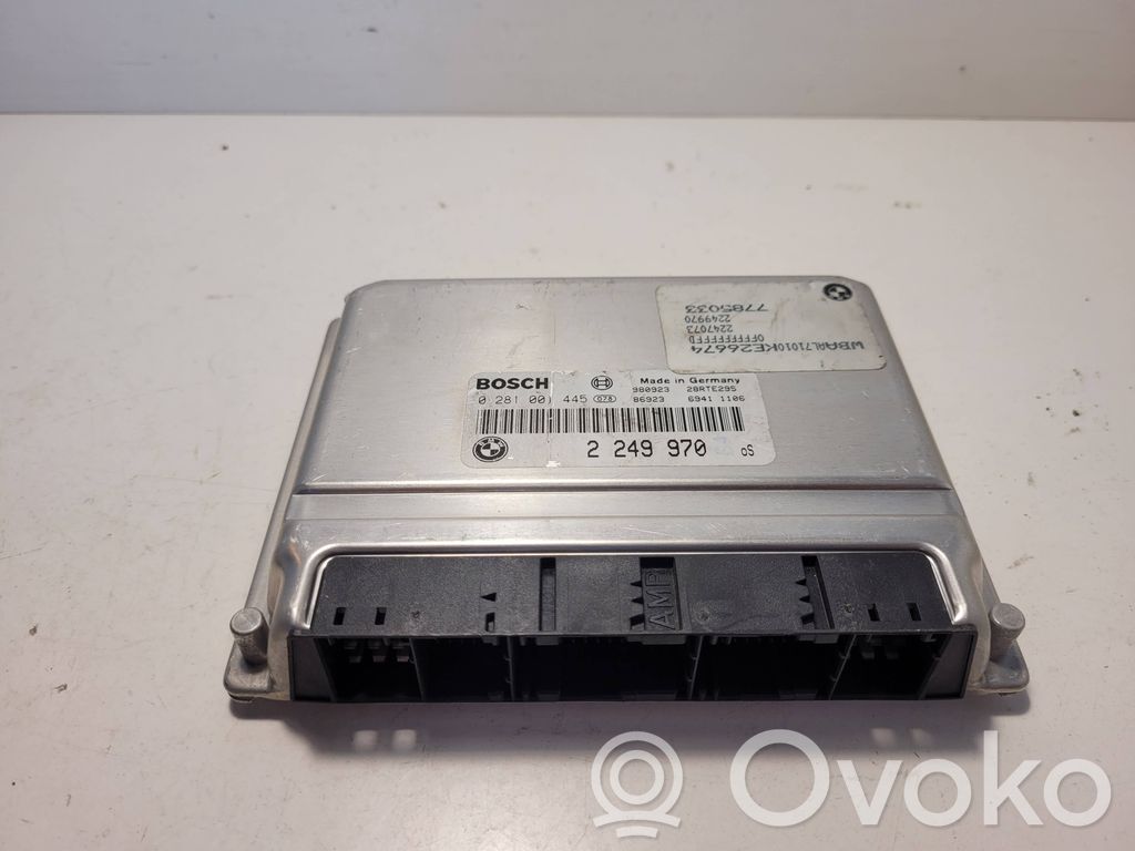 Moottorin ohjainlaite/moduuli   2249970,28RTE295,0281001445