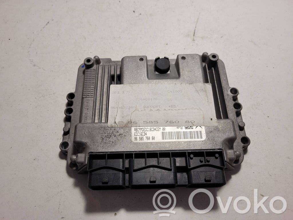 Peugeot 307 Engine control unit/module 