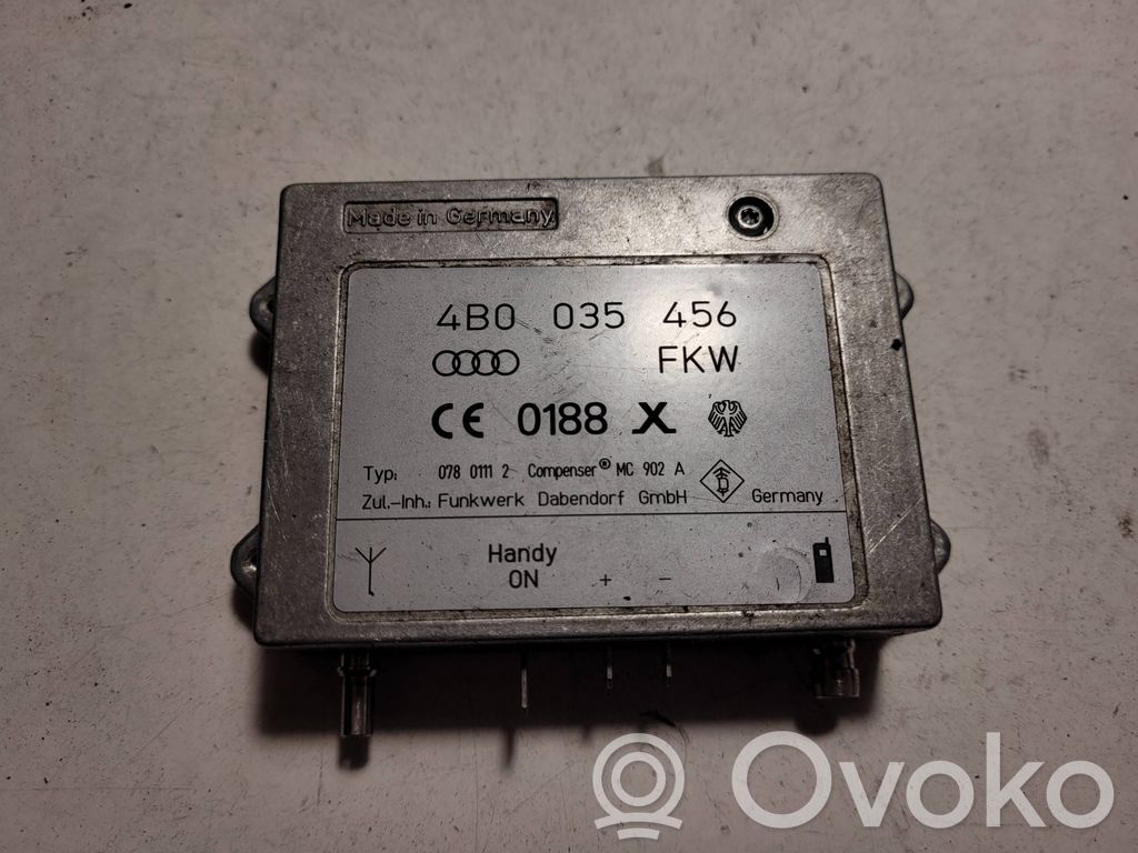 Audi A3 S3 A3 Sportback 8P Antenna control unit 