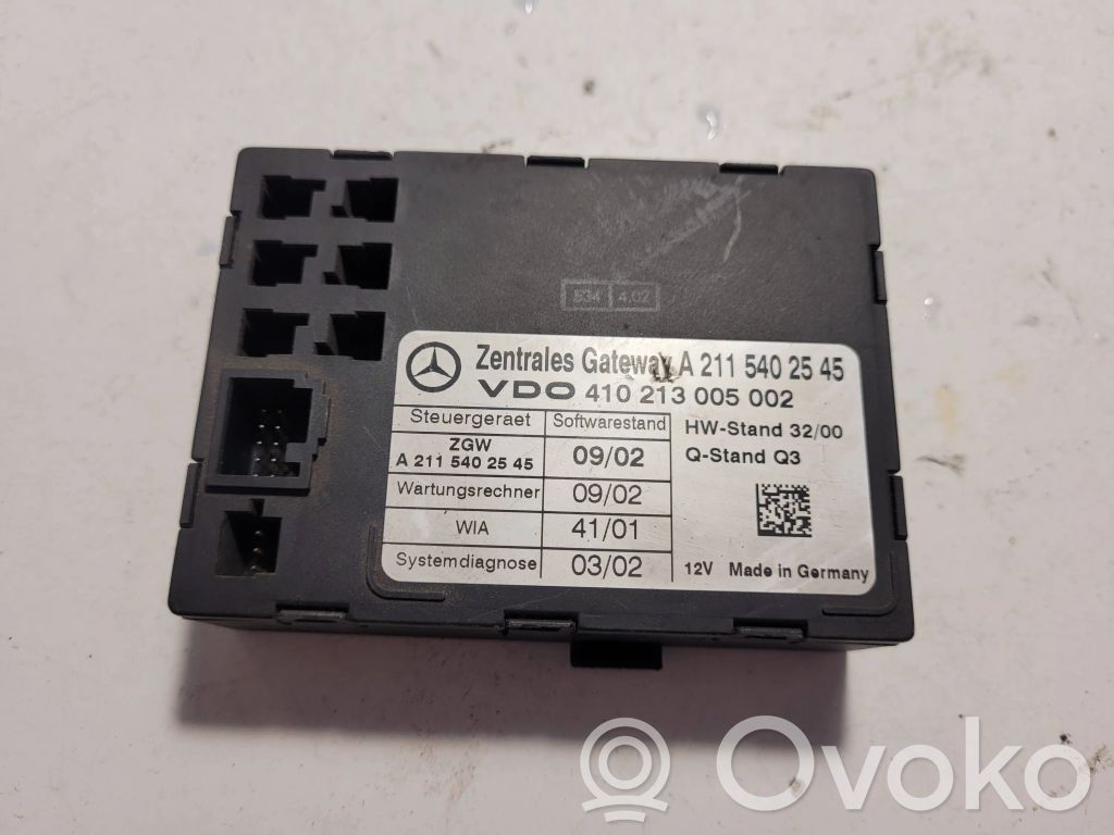 Mercedes-Benz E W211 Other control units/modules 