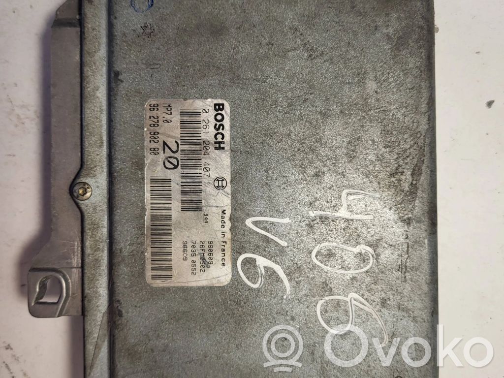 Peugeot 406 Engine control unit/module 