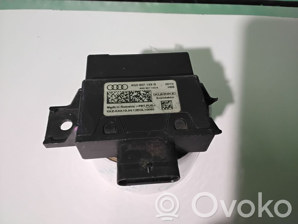 Audi A6 S6 C7 4G Sterownik / Moduł tylnego zawieszenia pneumatycznego 