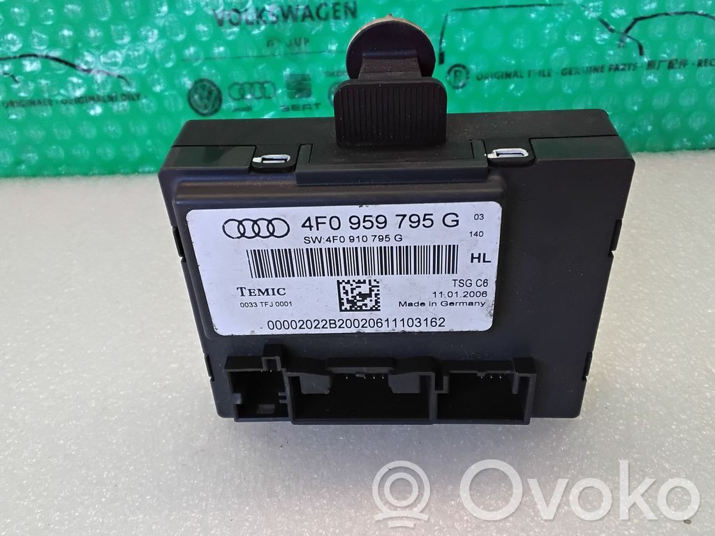 Audi A6 S6 C6 4F Door control unit/module 