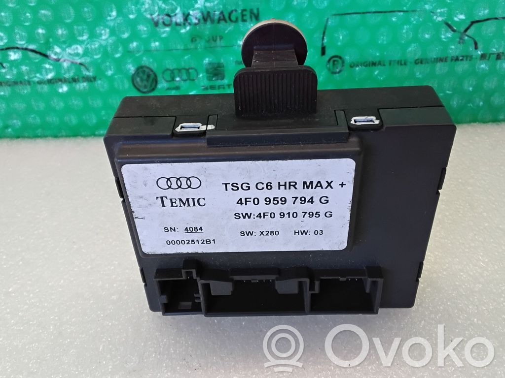 Audi A6 S6 C6 4F Door control unit/module 