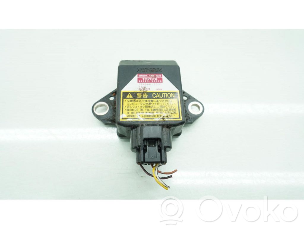 Lexus LS 430 ESP acceleration yaw rate sensor 