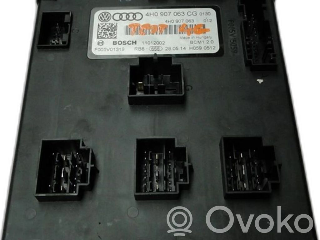 Other control units/modules   4H0907063CG,4H0907063CG,4H0907063CG