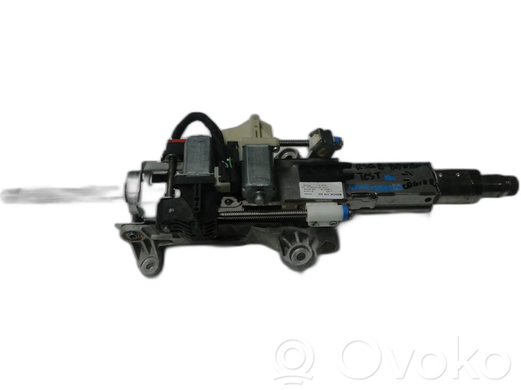 Steering wheel axle