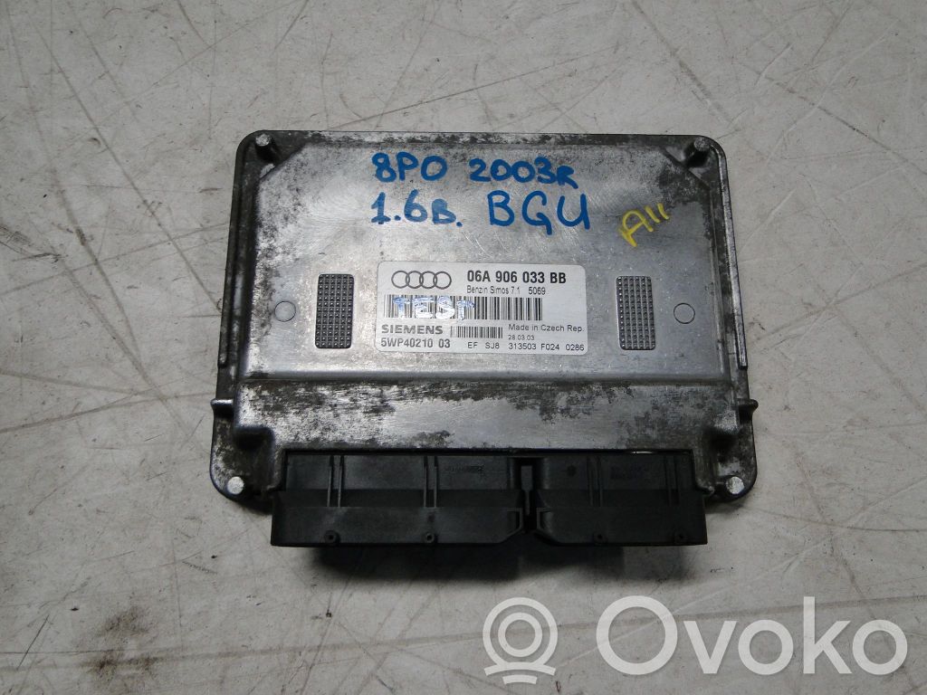 Audi A3 S3 8P Trunk lid opening control unit 
