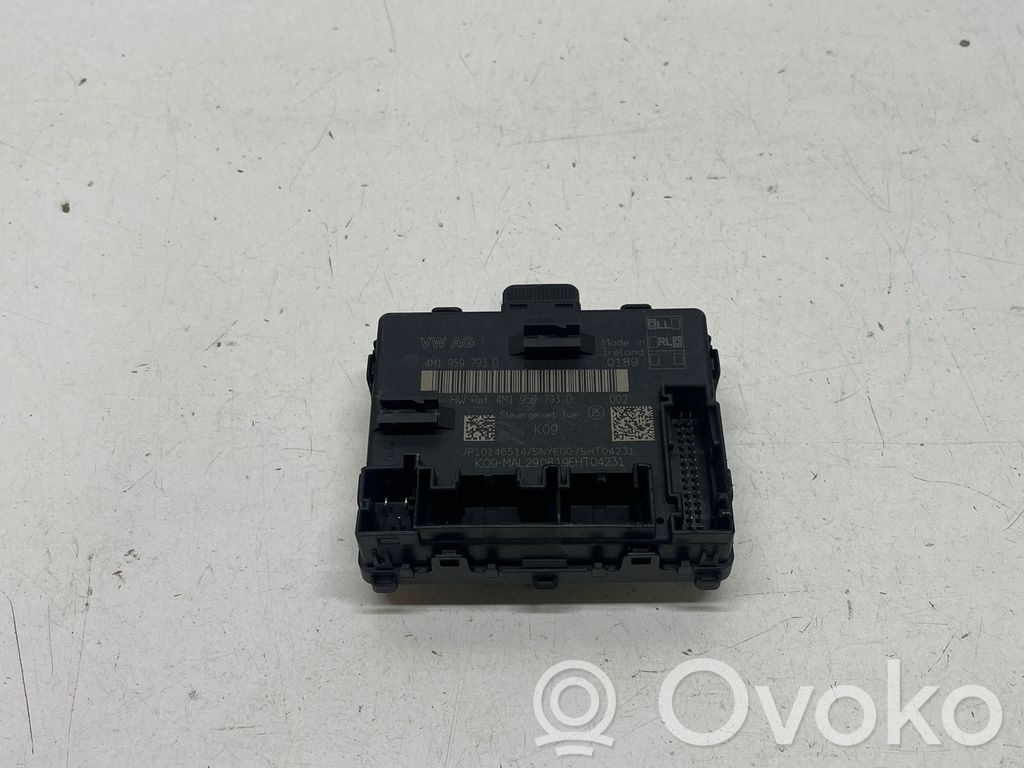 Audi A6 S6 C8 4K Door control unit/module 