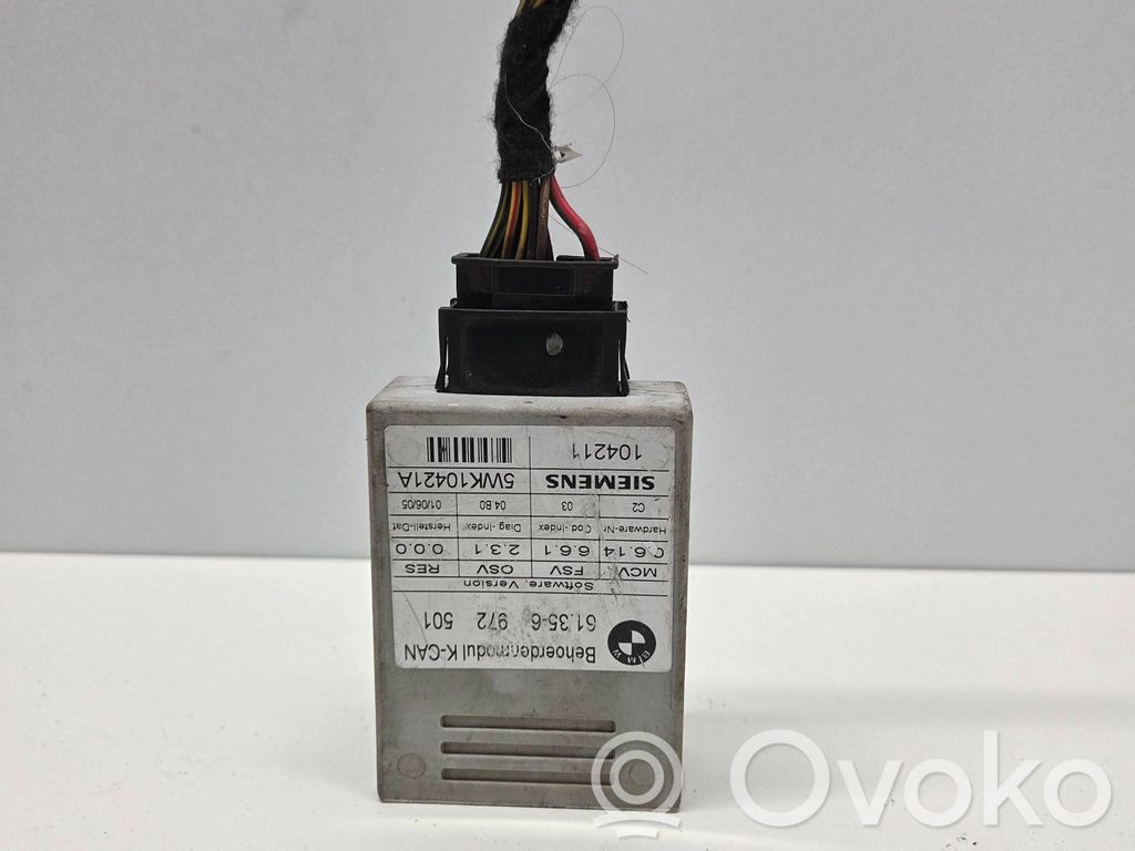 BMW 5 E60 E61 Tow bar trailer control unit/module 