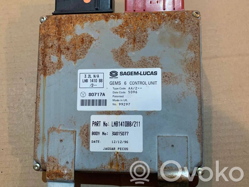 Jaguar XJ X300 Engine control unit/module 