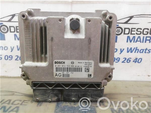 Opel Vectra C Engine control unit/module ECU 