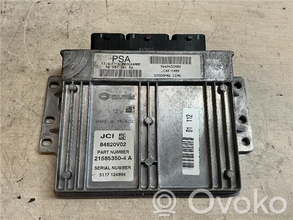 Peugeot 207 CC Engine control unit/module ECU 