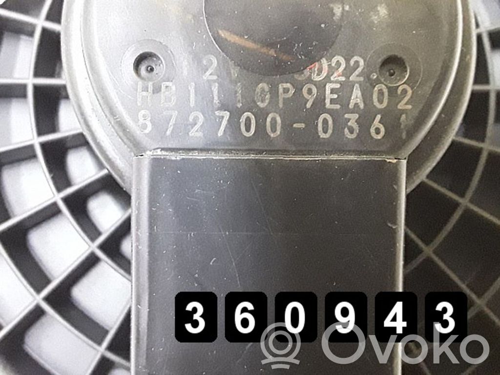 Lämmittimen puhallin   8727000361,8727000361