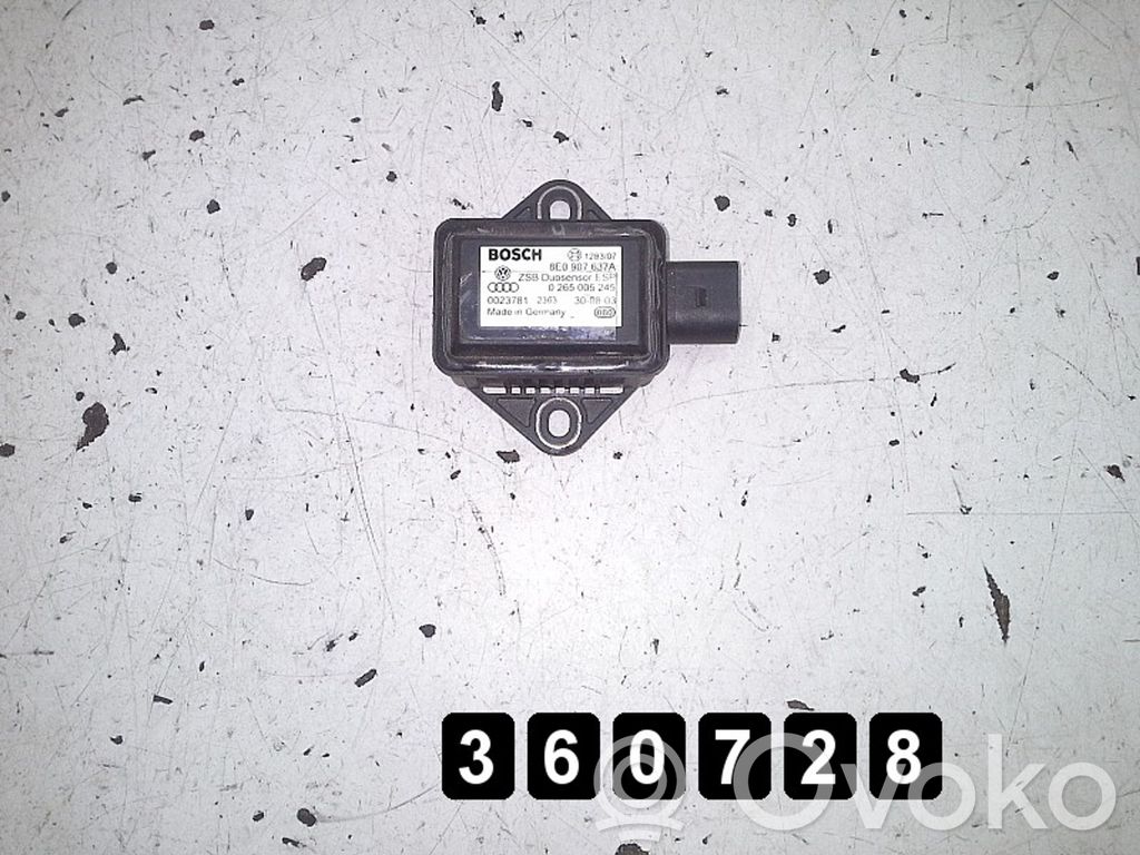 Engine control unit/module   8E0907637A,0265005245