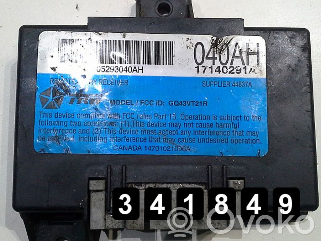 Chrysler PT Cruiser Engine control unit/module 