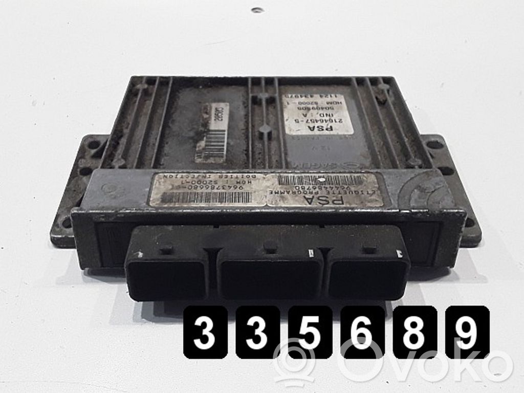 Engine control unit/module   9644486780,9644486780