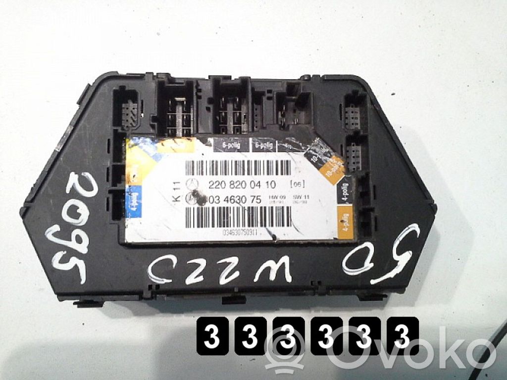 Mercedes-Benz S W220 Other switches/knobs/shifts 