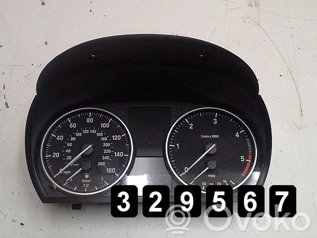 BMW 3 E90 E91 Nopeusmittari (mittaristo) 