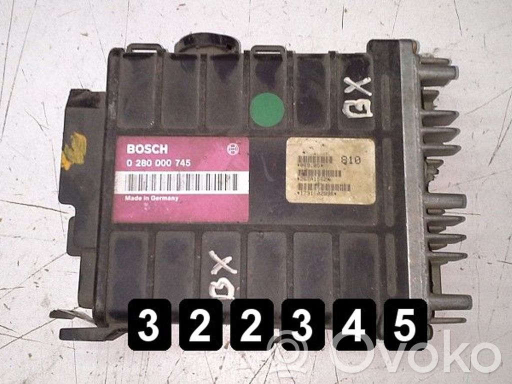 Citroen BX Unidad de control/módulo del motor 