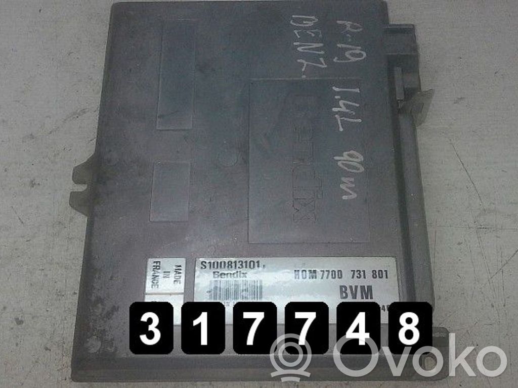 Renault 19 Engine control unit/module 