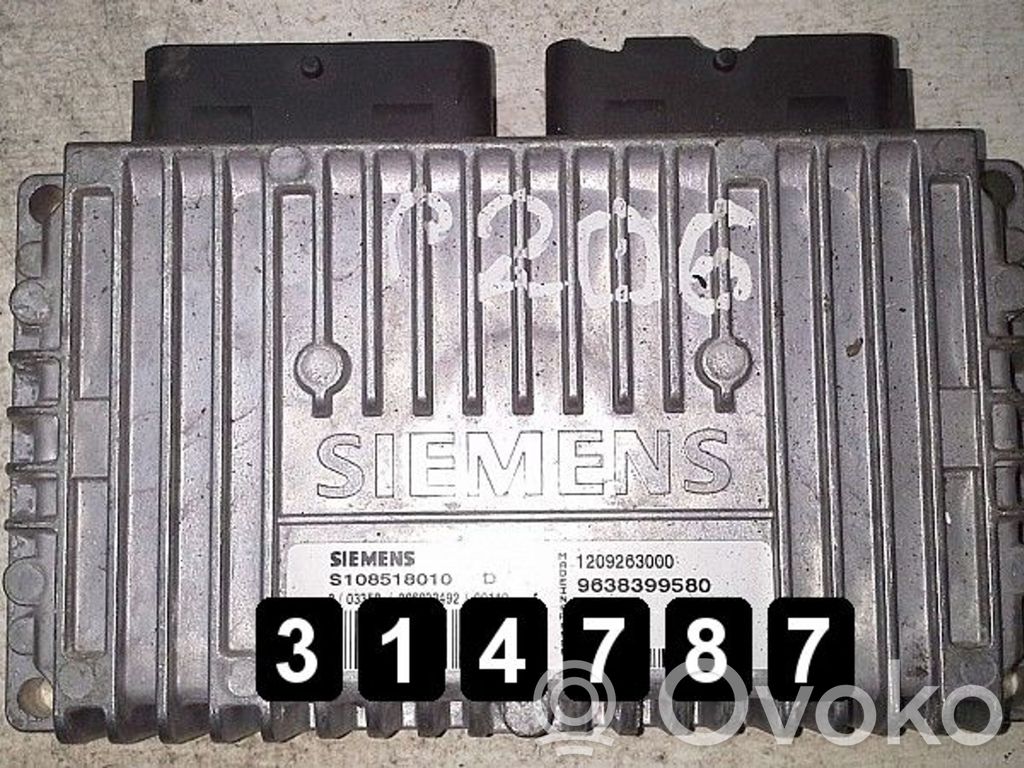 Engine control unit/module   S108518010,S108518010