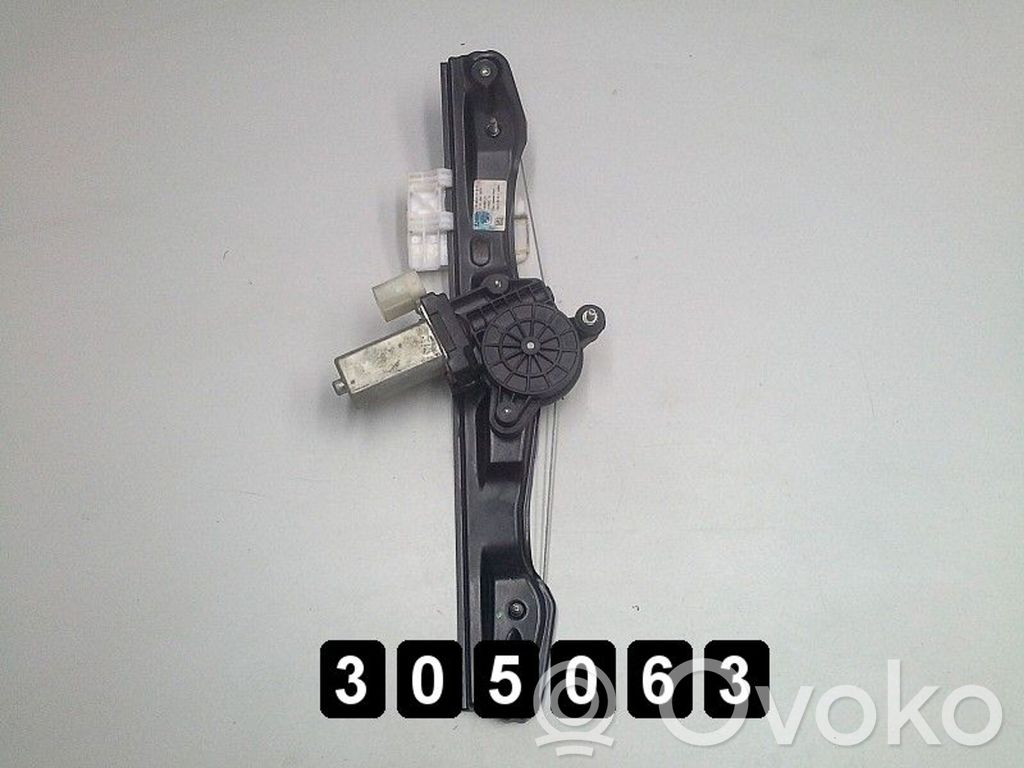Front door window regulator with motor   7351050,7351050
