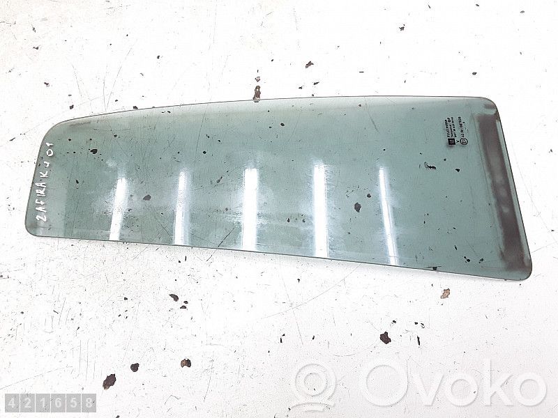Opel Zafira A Rear vent window glass 