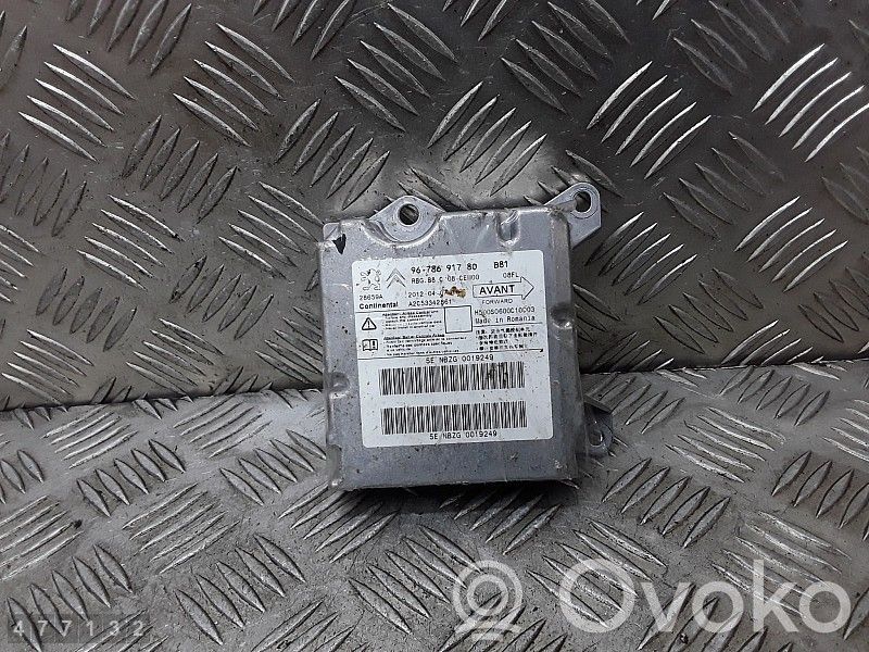 Centralina/modulo airbag   9678691780