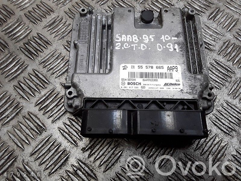 Unidad de control/módulo del motor   55578665