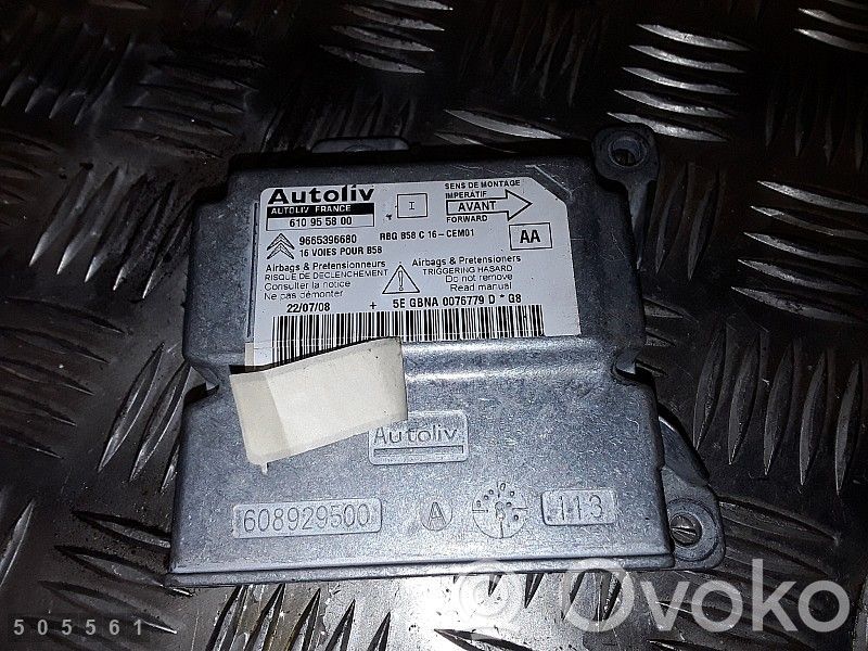 Citroen C4 Grand Picasso Unitate/modul de comandă airbaguri 