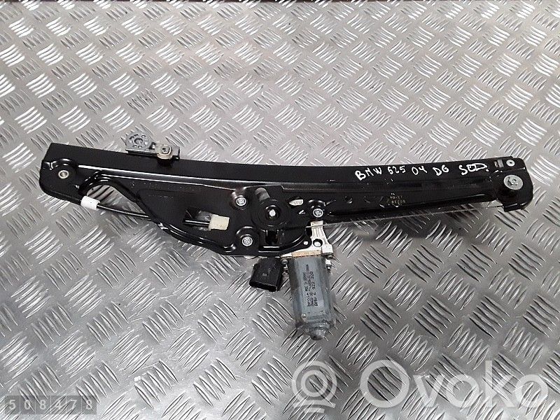 Macara geam ușă spate cu motor   7034388,7075674,6922320