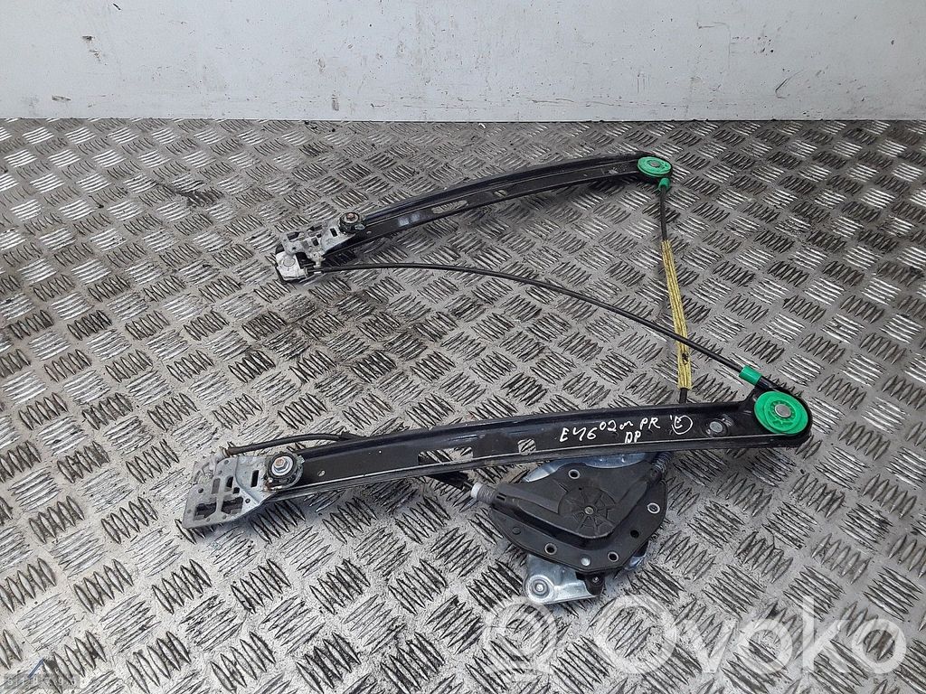 BMW 3 E46 Regulador de puerta trasera con motor 
