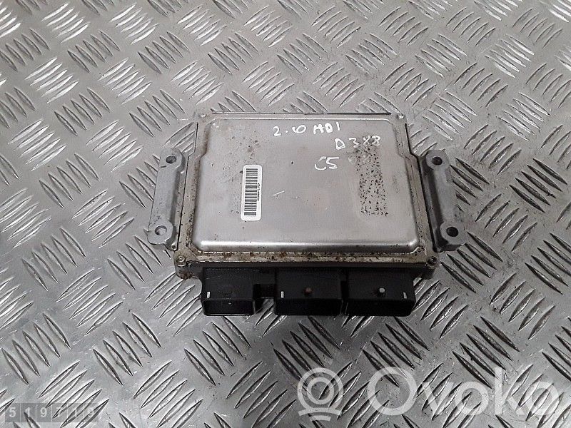 Unidad de control/módulo del motor   9665843380,9663548180
