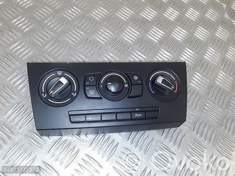 BMW 3 E90 E91 Climate control unit 