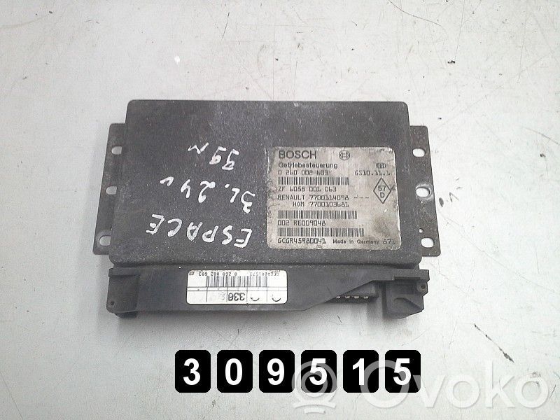 Renault Espace III Tow bar trailer control unit/module 