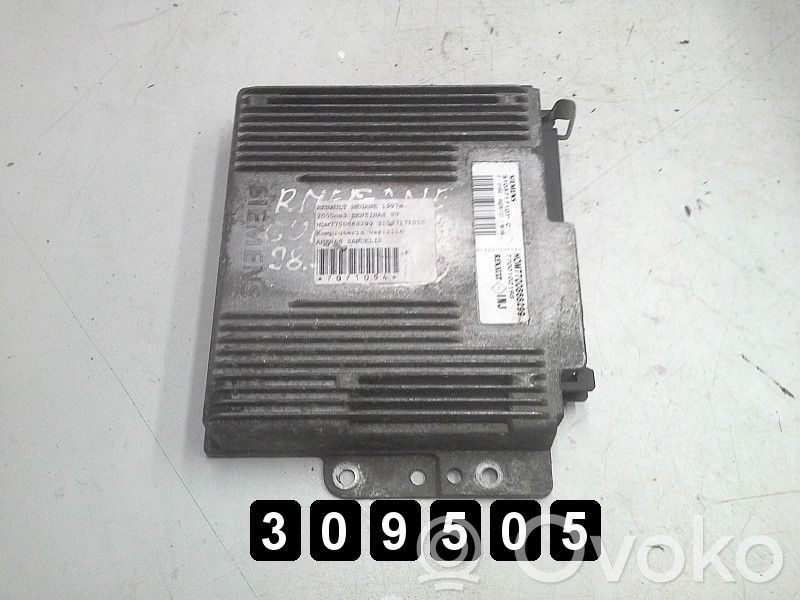 Engine control unit/module   7700868299,HOM7700868299