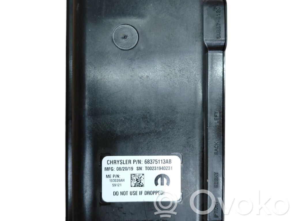 Chrysler Pacifica Camera control unit module 