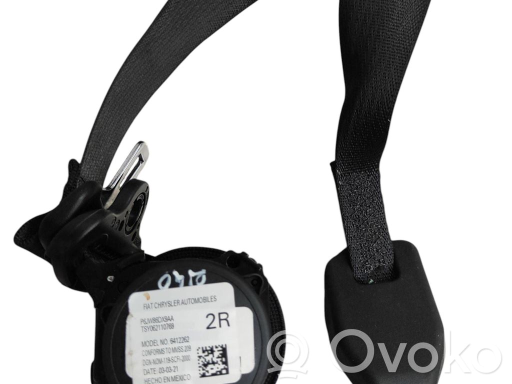 Cinturón trasero   6JW86DX9AA,6JW86DX9AA