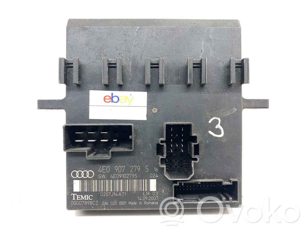 Module confort   4E0907279S