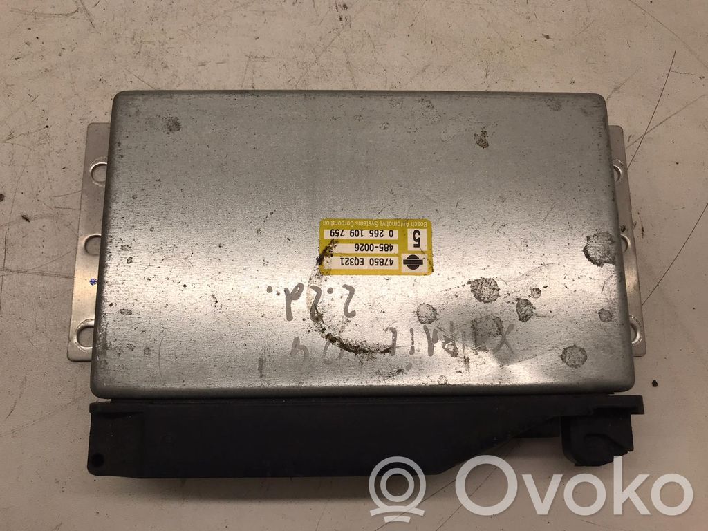 Unité de commande, module ECU de moteur   47850,EQ321,4850026,0265109759,4785EQ321