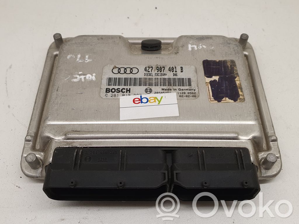 Audi A6 S6 C6 4F Engine control unit/module ECU 