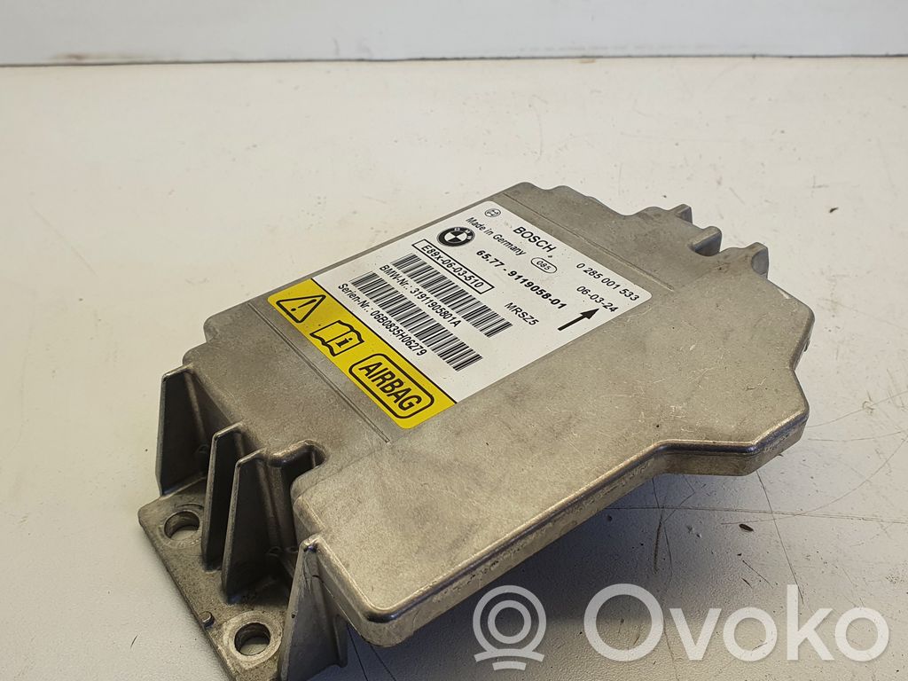 BMW 3 E90 E91 Airbag control unit/module 