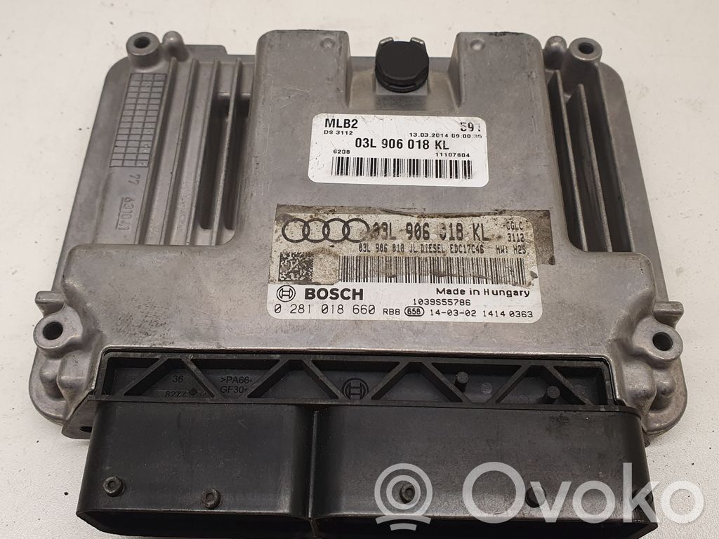 Volkswagen PASSAT B5.5 Engine control unit/module 
