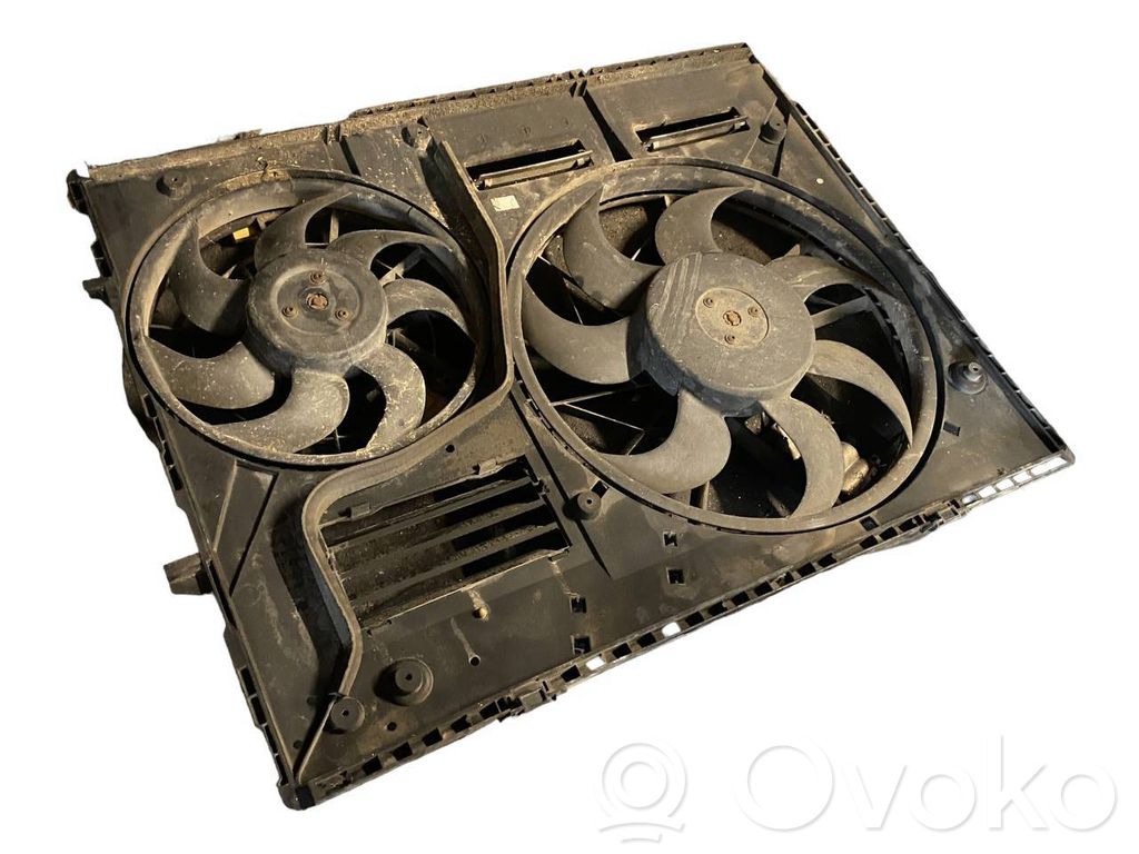 Volkswagen Touareg I Elektryczny wentylator chłodnicy 