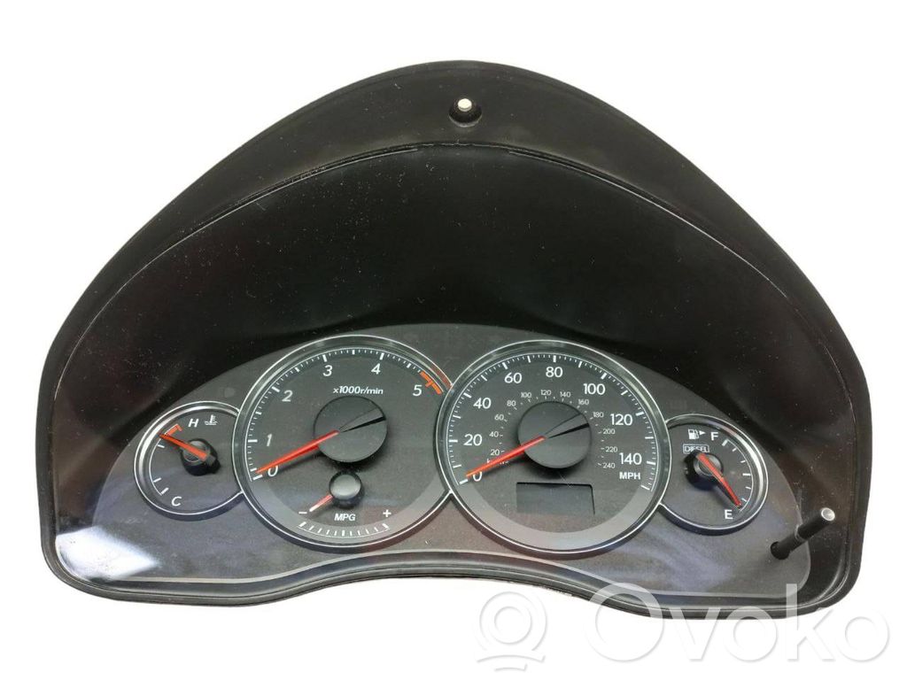 Speedometer (instrument cluster)   85002AG03,0340004
