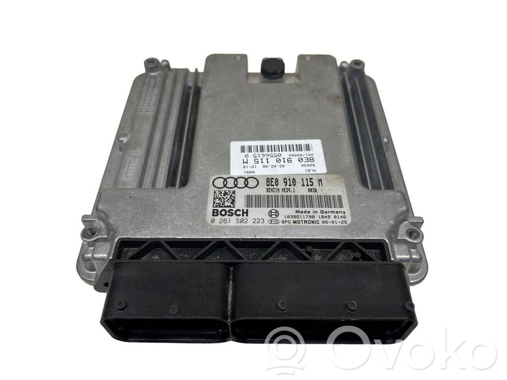 Audi A4 S4 B7 8E 8H Air suspension control unit module (rear) 