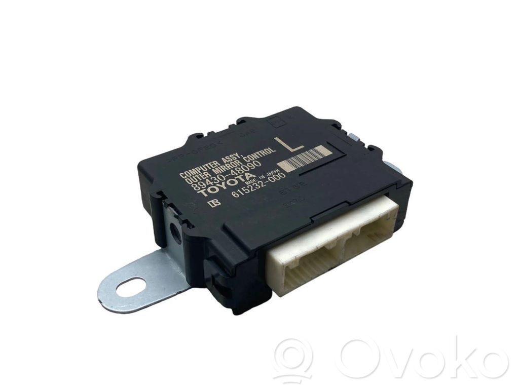 Lexus RX 450H Wing mirror control module 