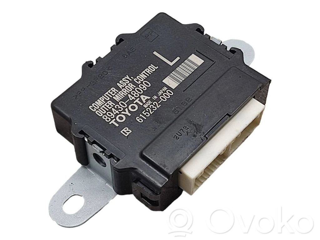 Lexus RX 450H Wing mirror control module 